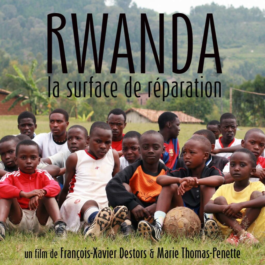 Affiche Rwanda la surface de réparation